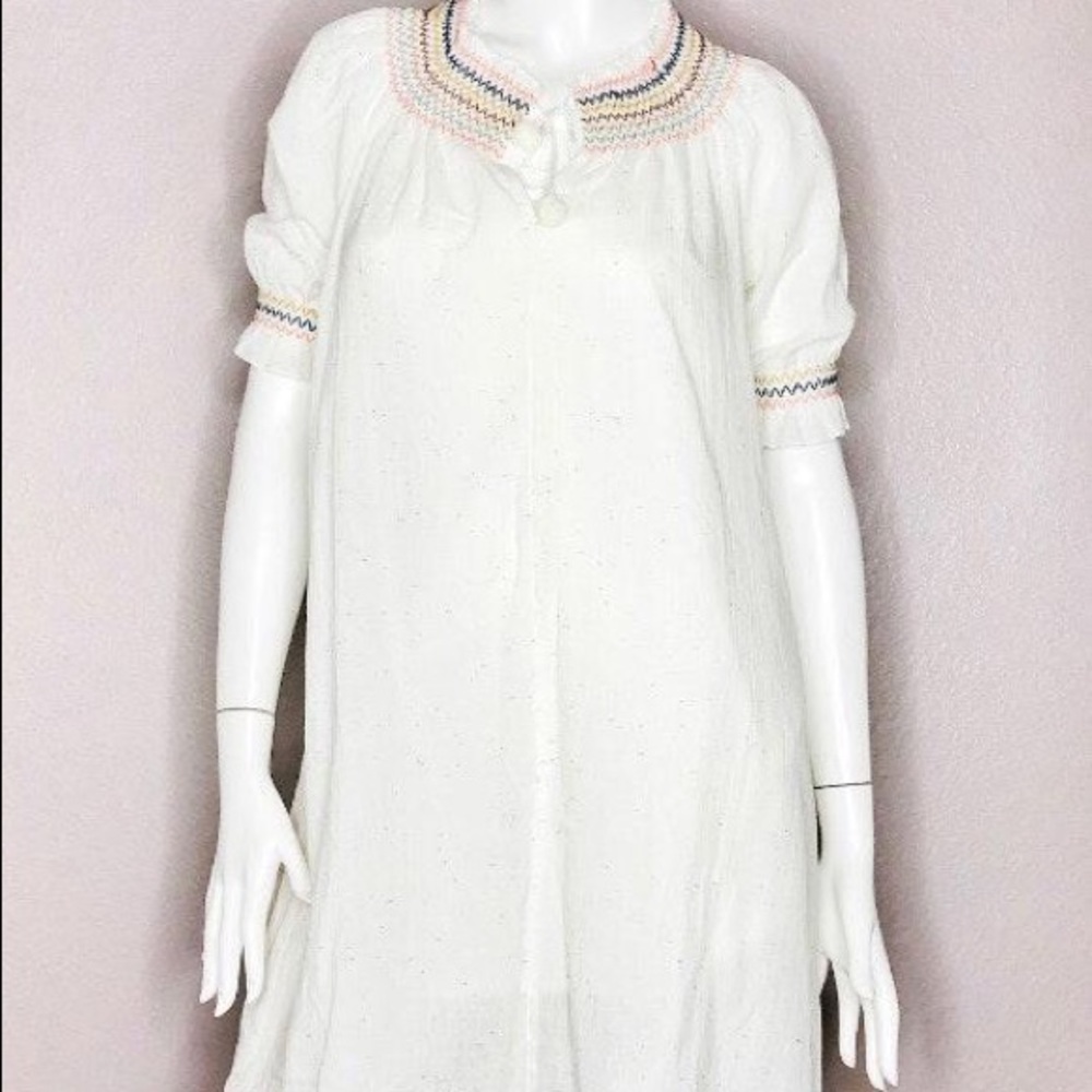 Madewell confetti tunic dress